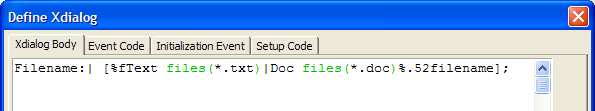 Ug Define Xdialog Dialog Box 4