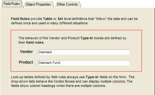 Ug Table Lookups Form