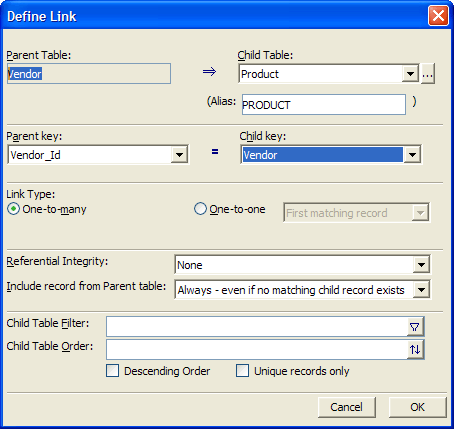 Al Form Vendor Set Create