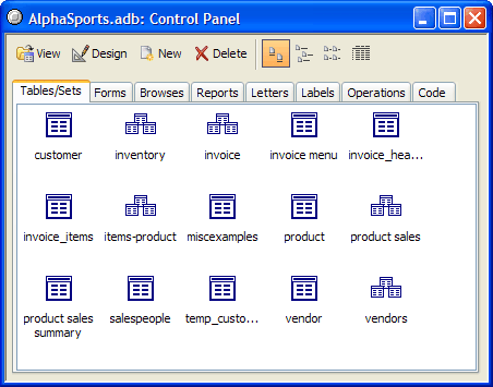 As Control Panel