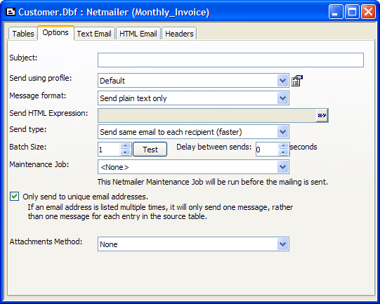 Nm Config Options