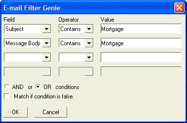 Email Filter Genie