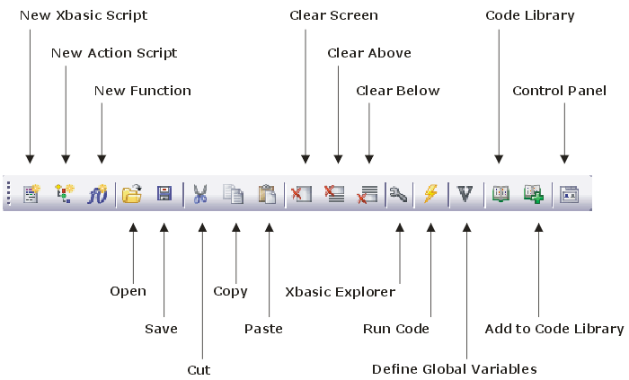 Ug Code Editor Toolbar Commented V8