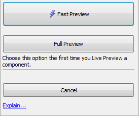 A Live Preview Option