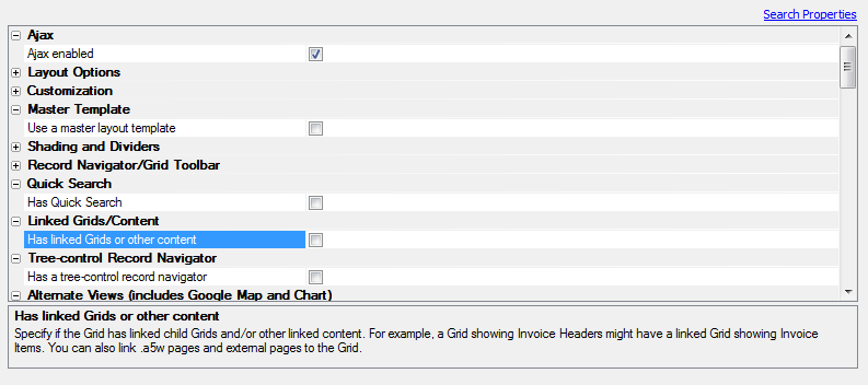 Wpt Grid Builder Grid Properties Menu