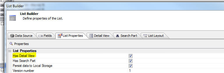 Listbuilder Hasdv