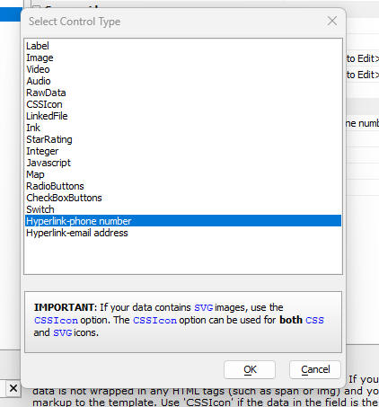 List Hyperlink