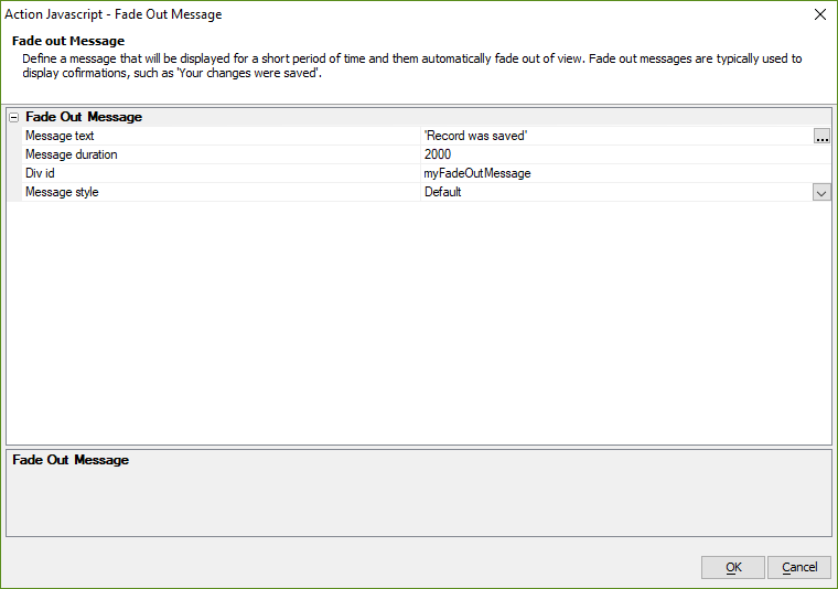 Fadeout Msg1