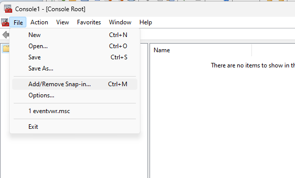 Create Cert Request Add Snapin
