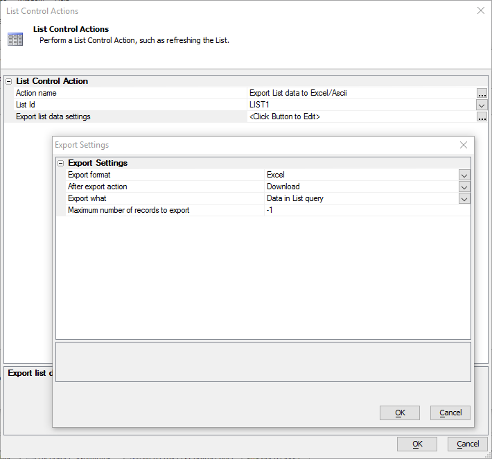 List Export Excel1