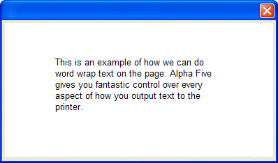 Gr Draw Wrap Text