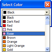 Ui Select Color