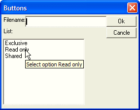 Xd List Box Bubble Help
