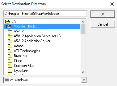 You can install multiple versions of Alpha Anywhere by changing the Destination Directory